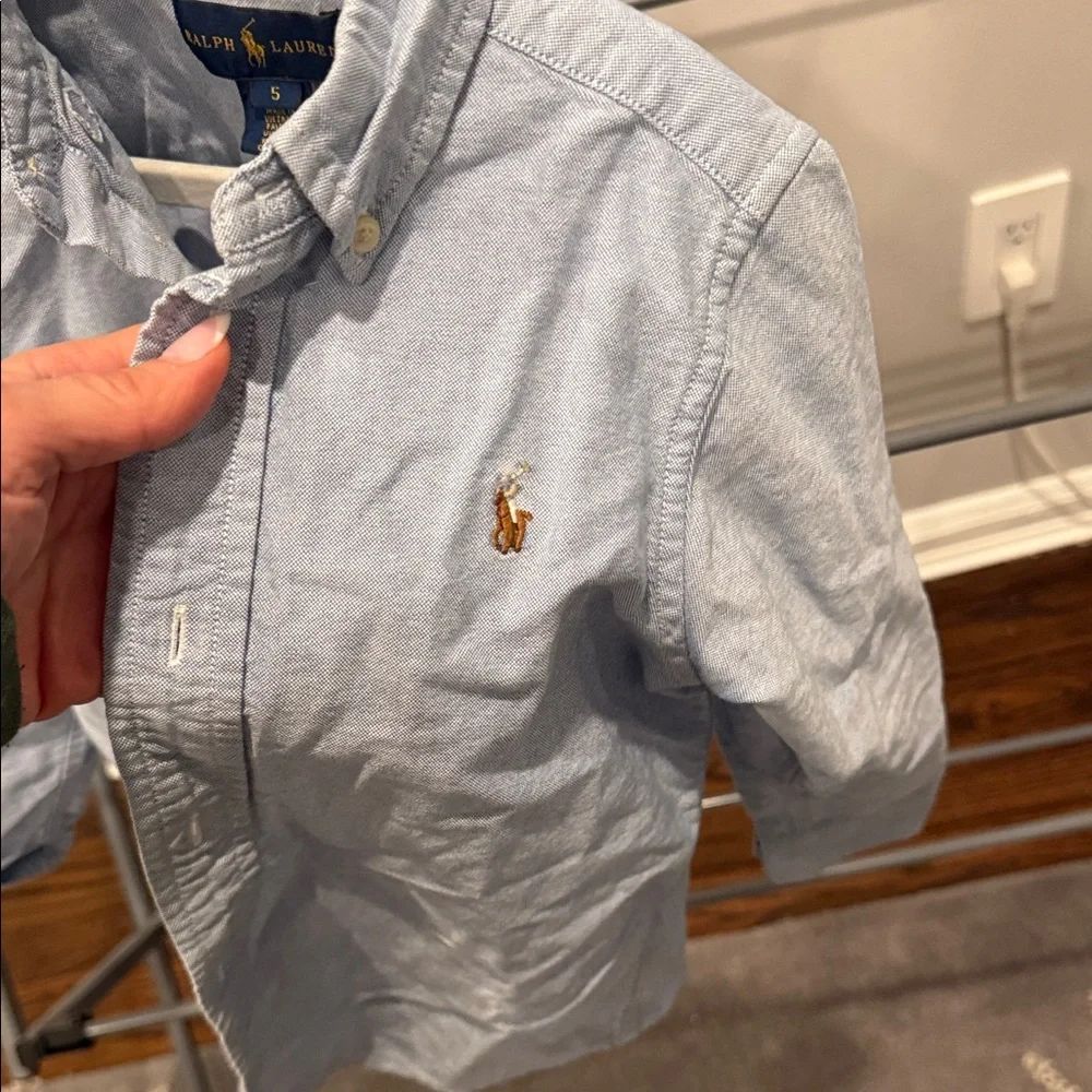 Ralph Lauren Sky Blue button down Casual Shirt